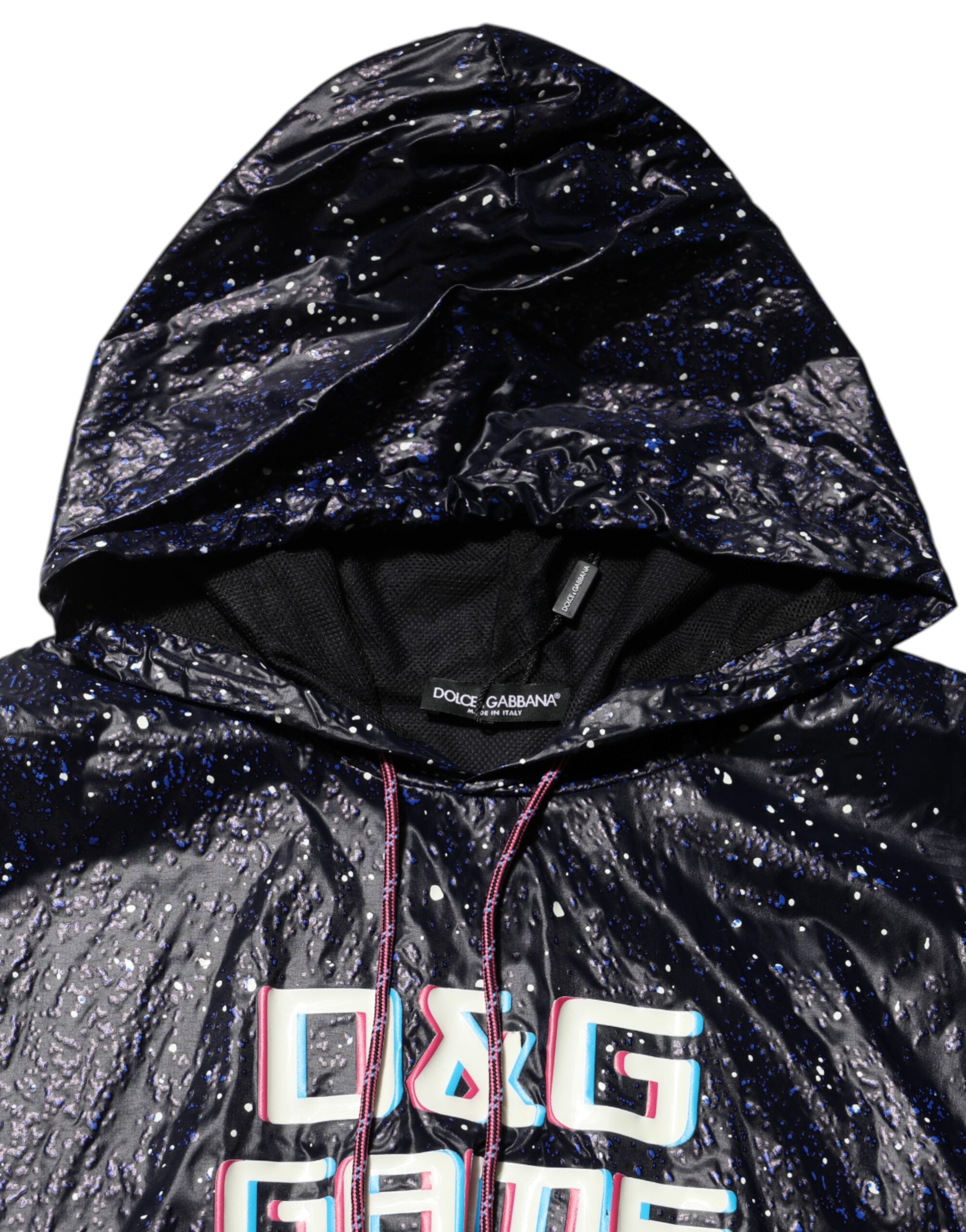 Dolce & Gabbana Blå D&G Game Hættetrøje til Herrer