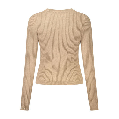 Pepe Jeans Beige Cotton Women Sweater