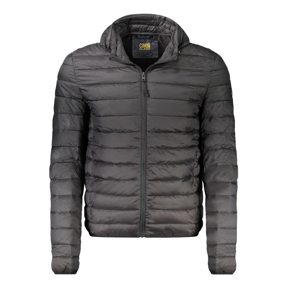 Cavalli Class Sorte Polyesterjakker &amp; Frakker