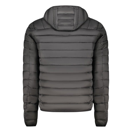 Cavalli Class Black Polyester Light Jacket