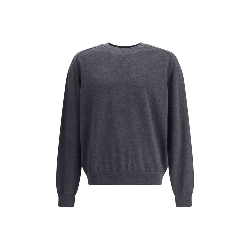 Jacquemus Grå Merino Uld Sweatshirt