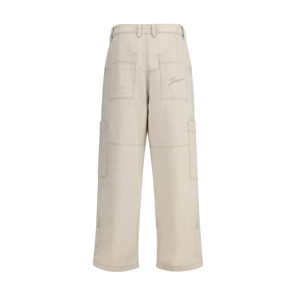 Jacquemus Beige Bomuld Jeans Denim