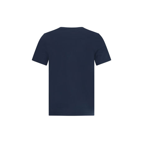 Maison Kitsuné Blå Bomulds T-shirt