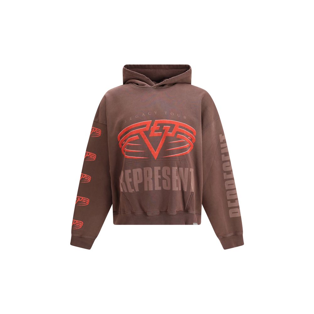 Represent sort bomulds-sweatshirt