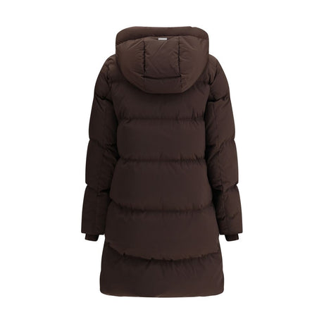 Woolrich Brun Gåsedunsparka