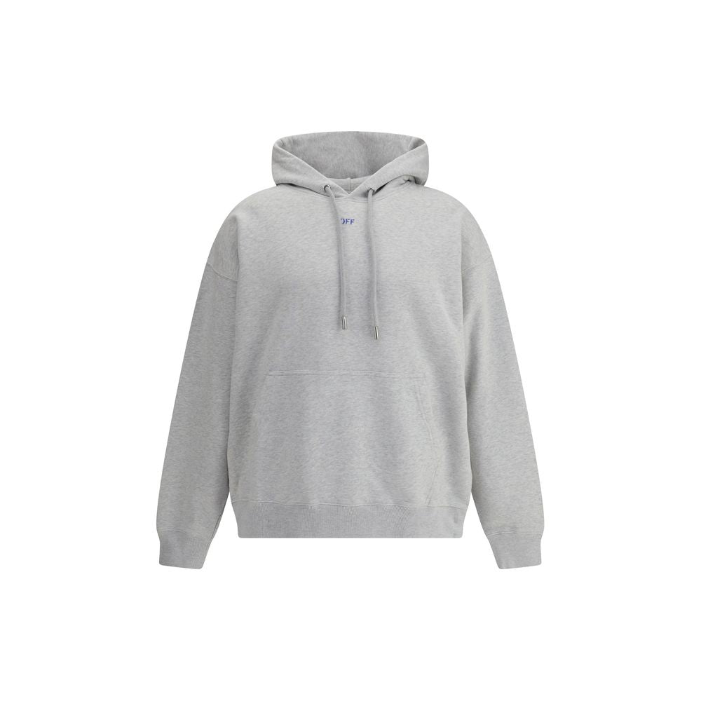 Off-white grå bomulds sweatshirt