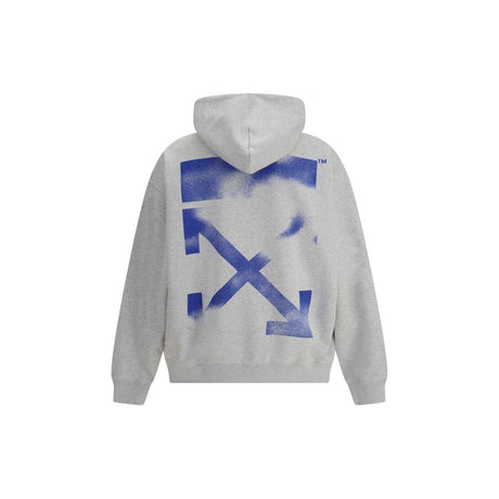 Off-white grå bomulds sweatshirt