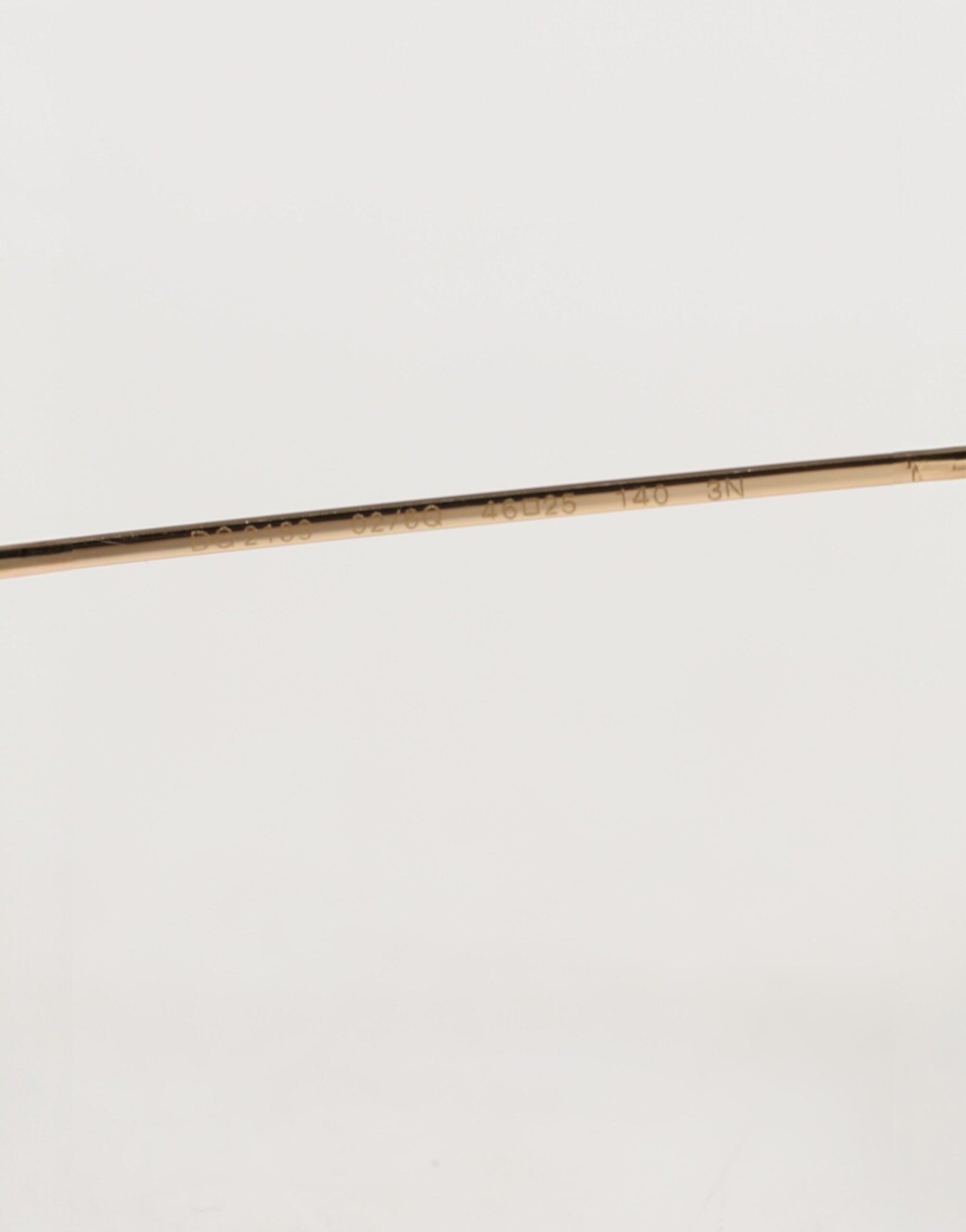 Dolce & Gabbana DG2169 solbriller med metalstel og runde skærme