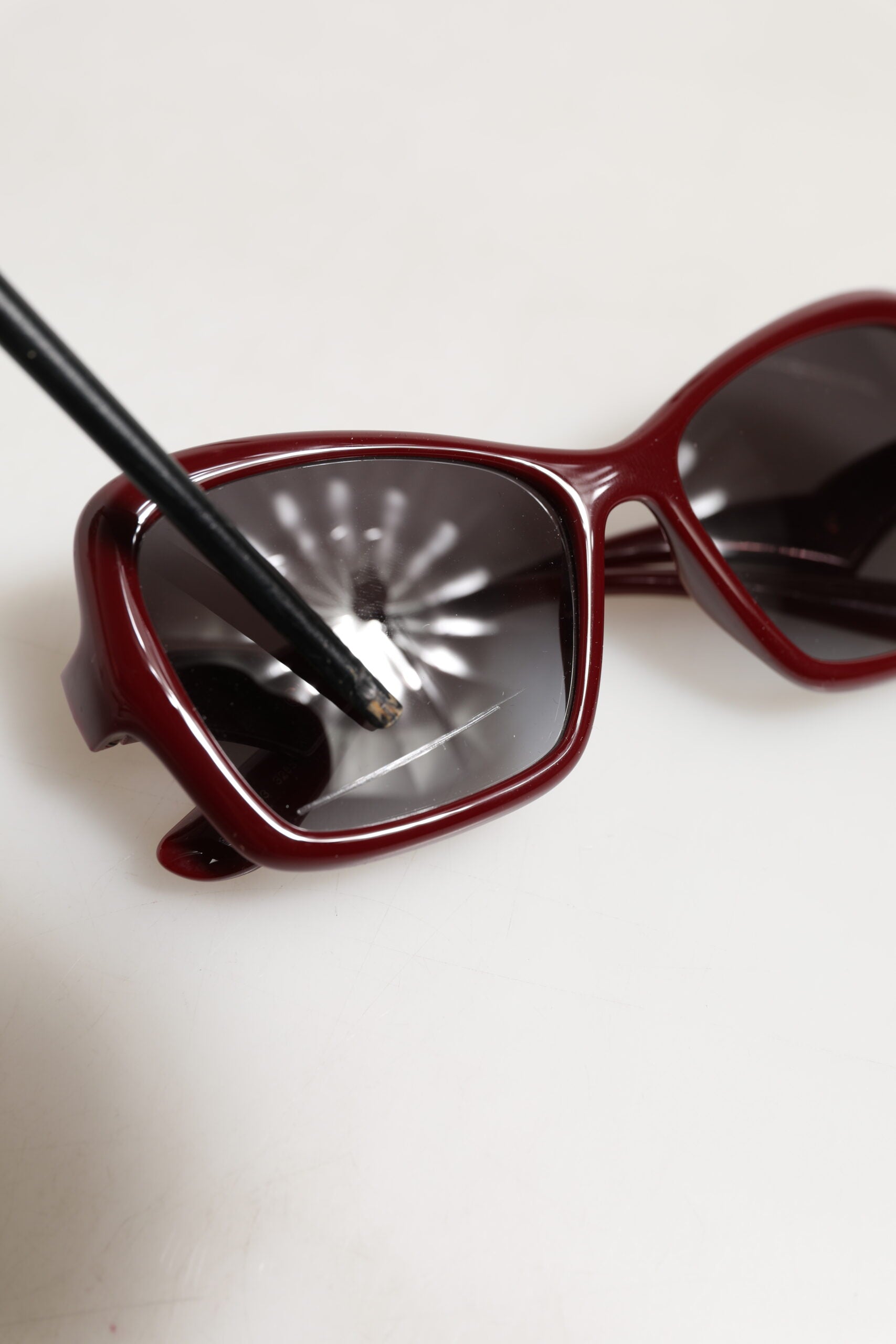 Dolce & Gabbana DG6153 Bordeaux Cat Eye Damesolbriller