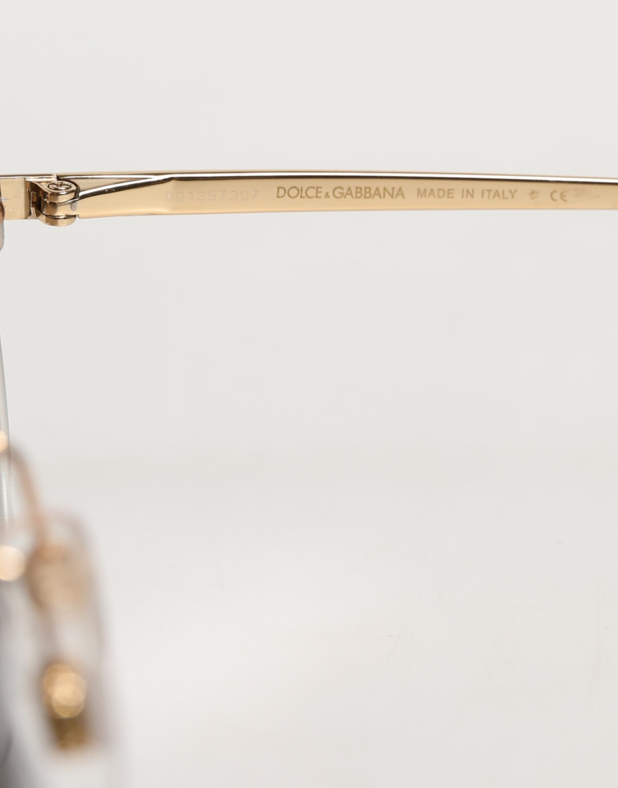 Dolce & Gabbana DG2228 Forgyldte Runde Linser Solbriller