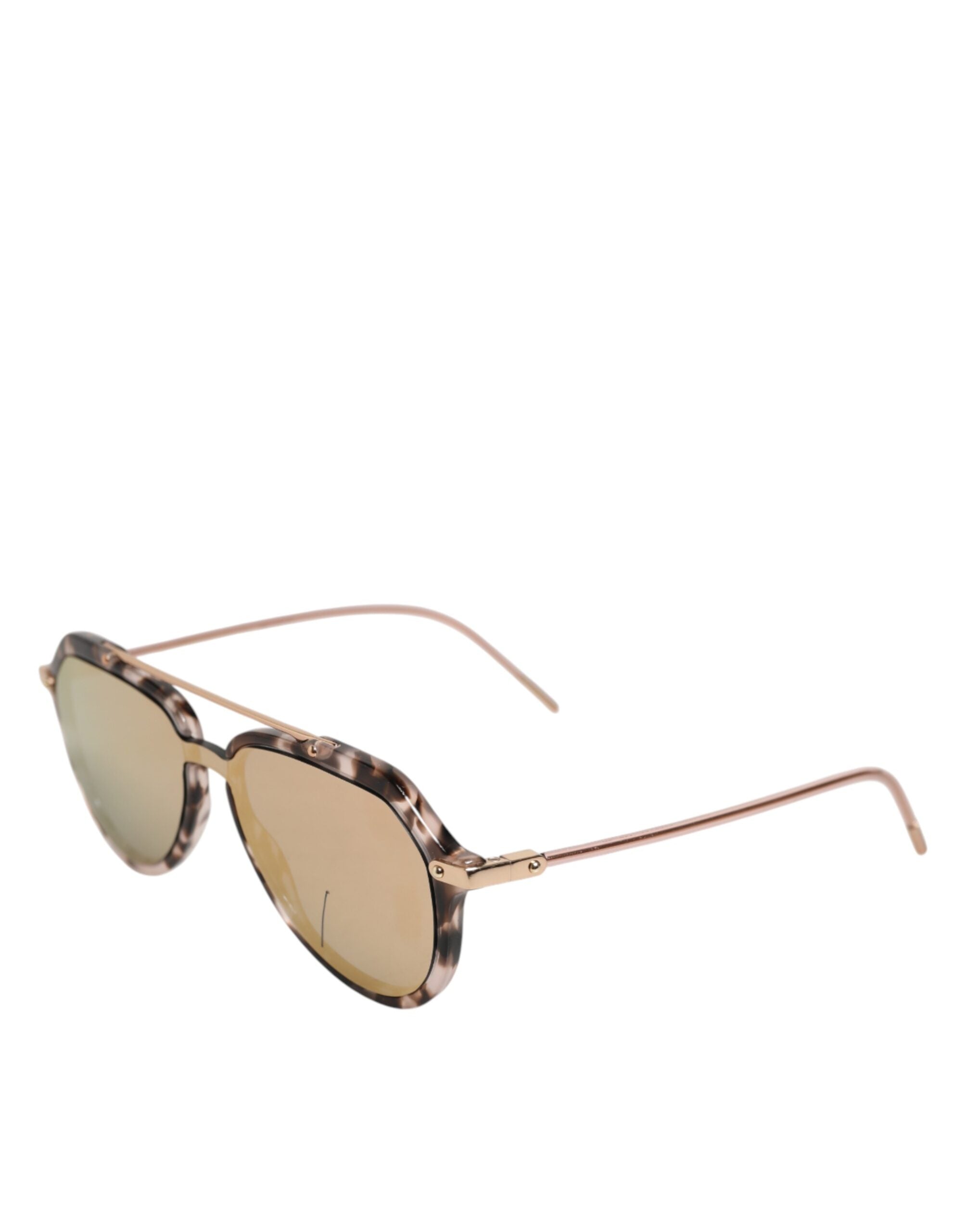 Dolce & Gabbana DG4330 skildpaddeskjold Aviator solbriller med stel
