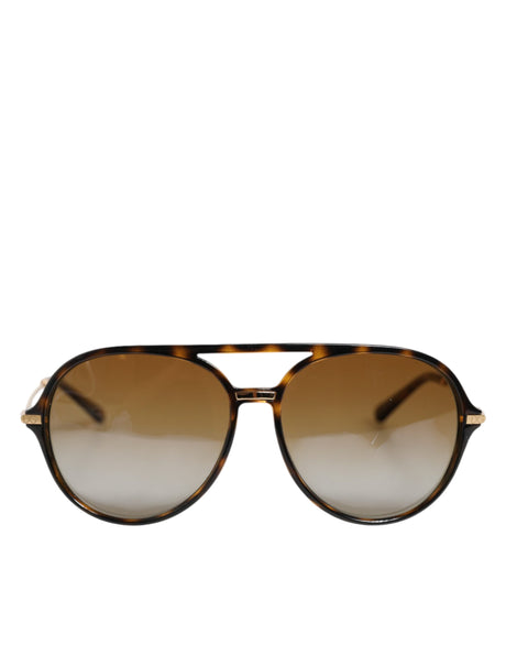 Dolce &amp; Gabbana DG6159 Havana-solbriller med polariserede, graduerede glas