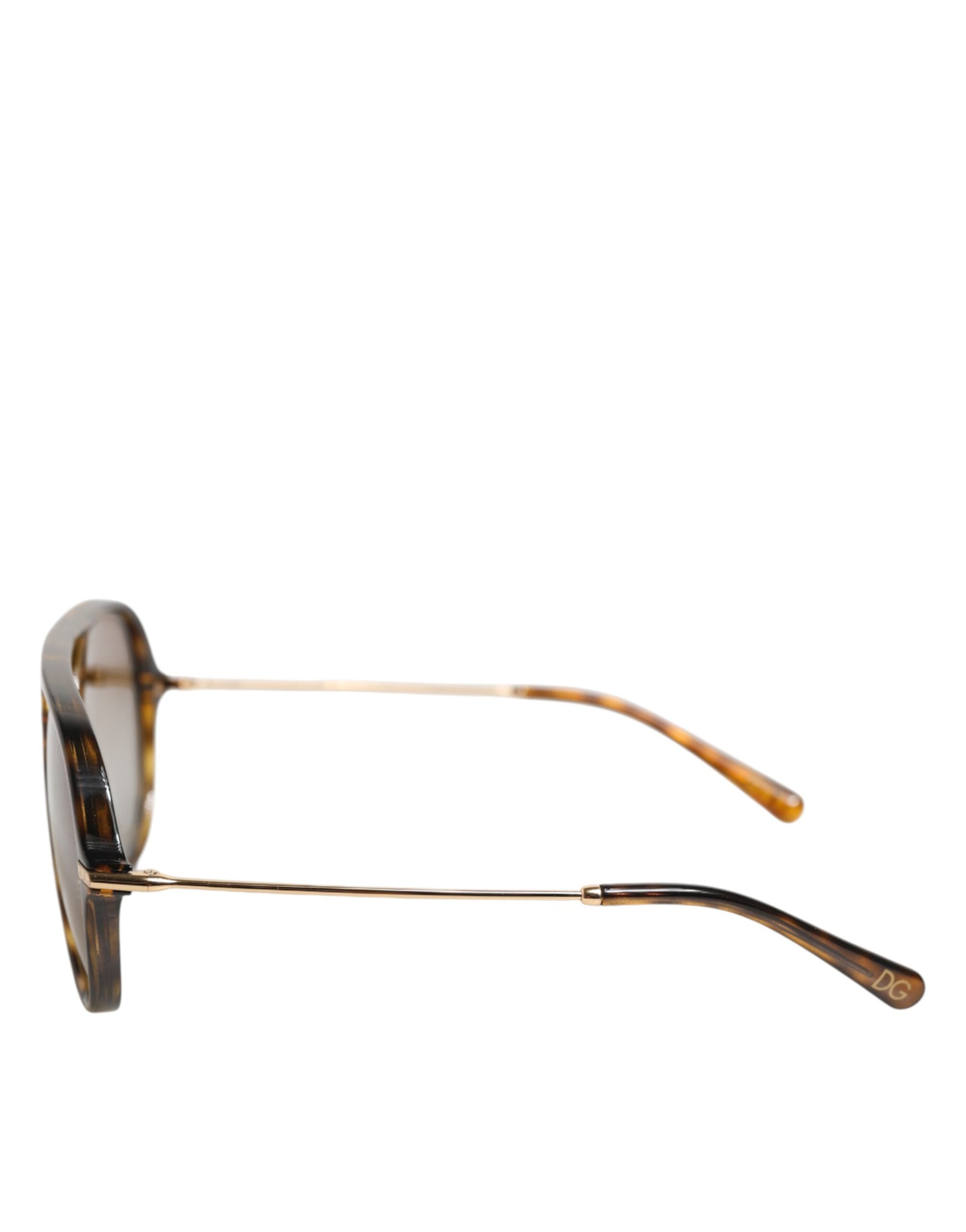 Dolce & Gabbana DG6159 Havana-solbriller med polariserede, graduerede glas