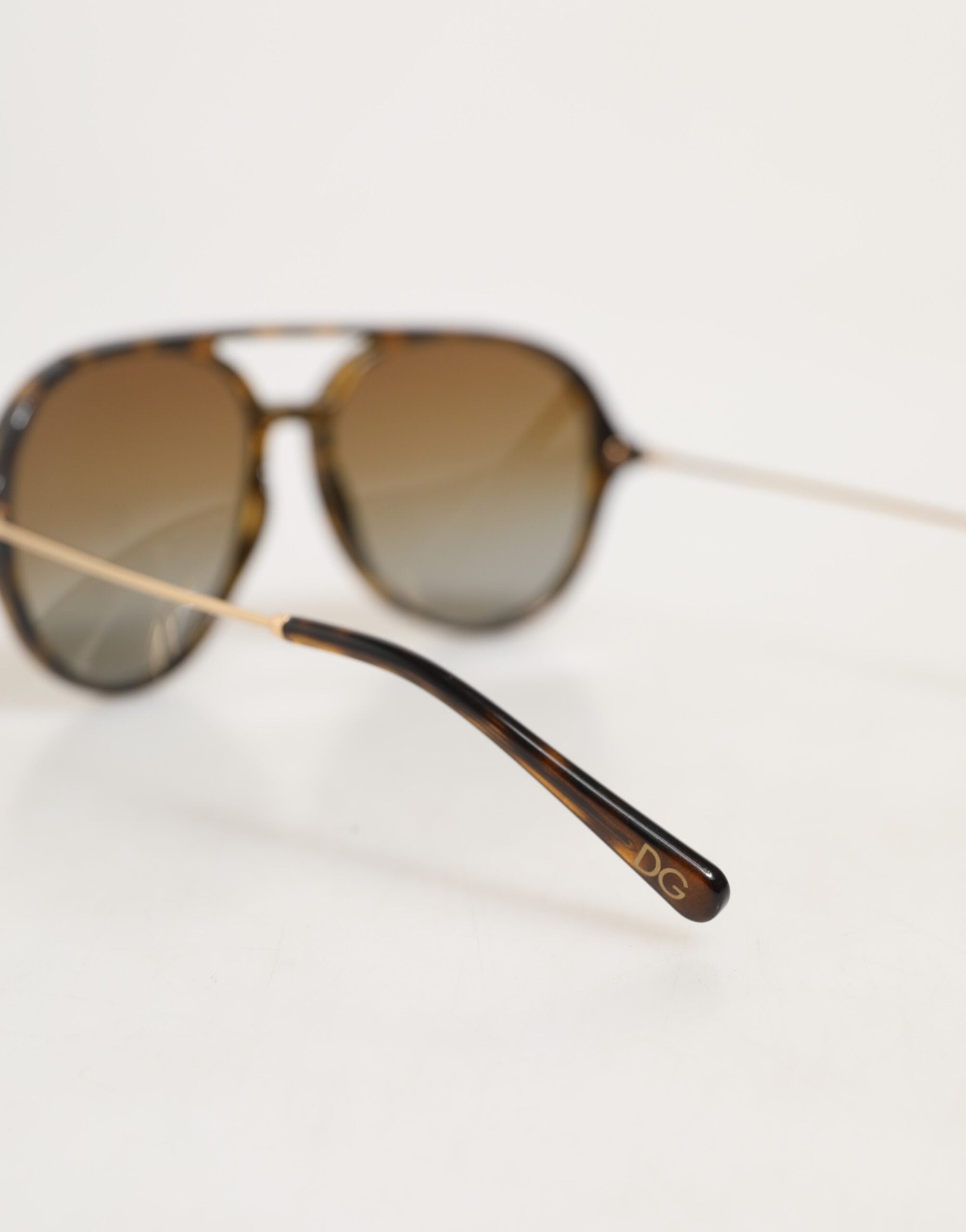 Dolce & Gabbana DG6159 Havana-solbriller med polariserede, graduerede glas