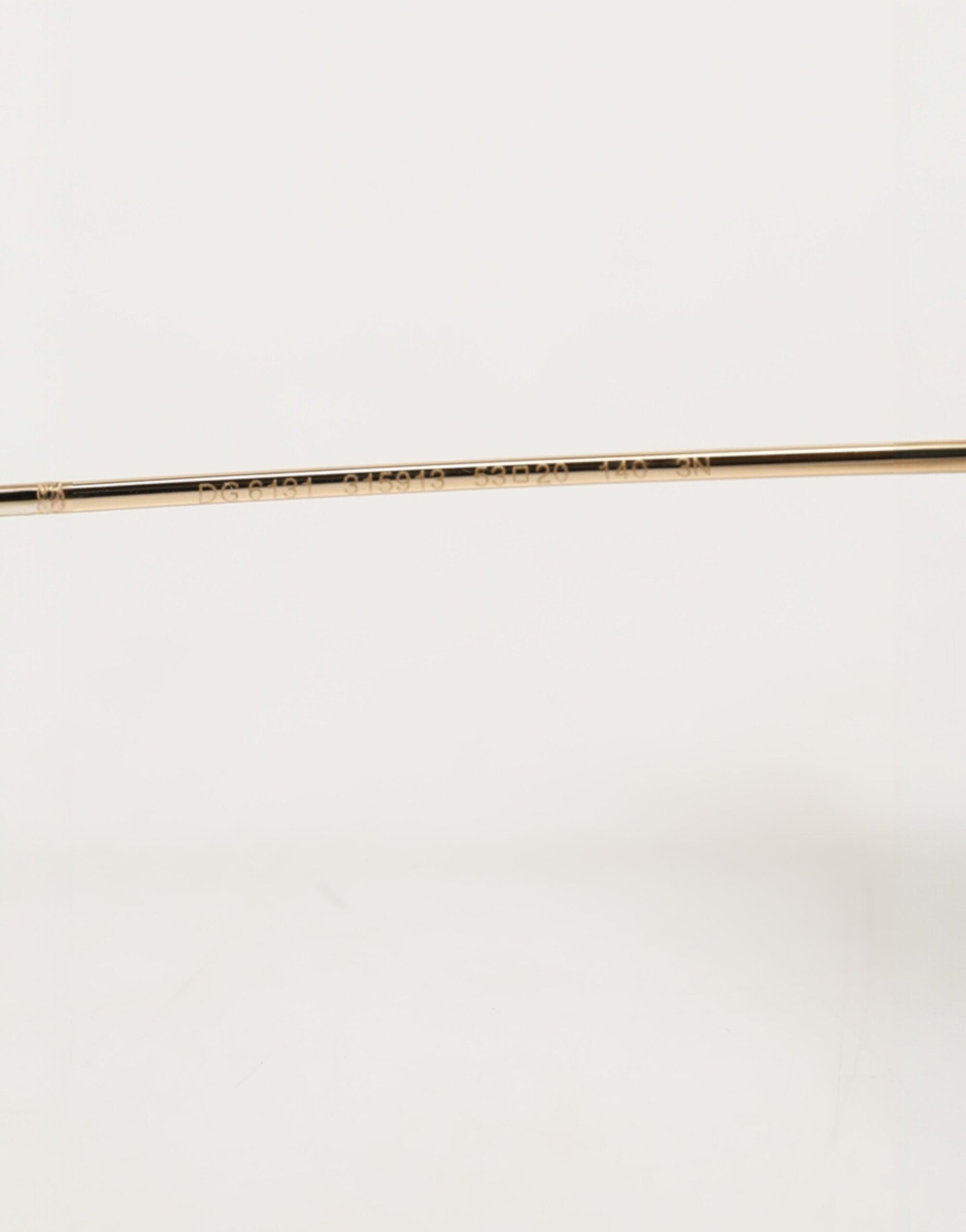 Dolce & Gabbana DG6131 Plissé Brune Sommerfugle Solbriller med Firkantede Skærme