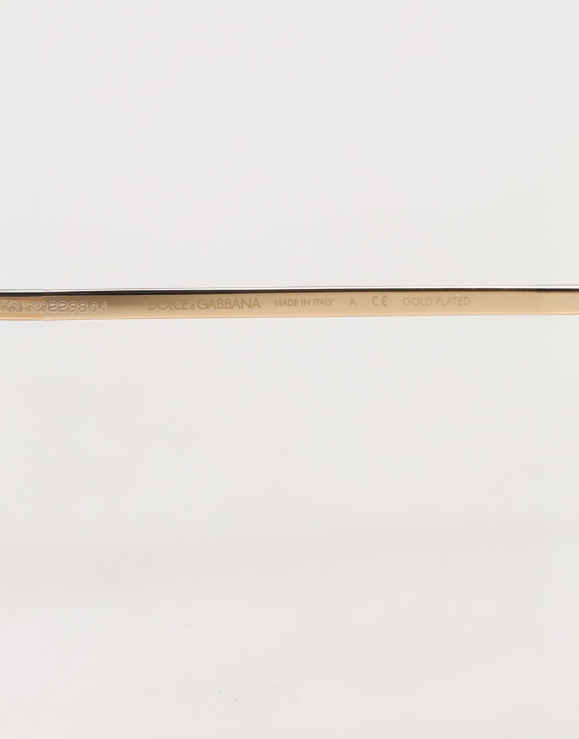 Dolce & Gabbana DG2215K forgyldte runde linser med skygge