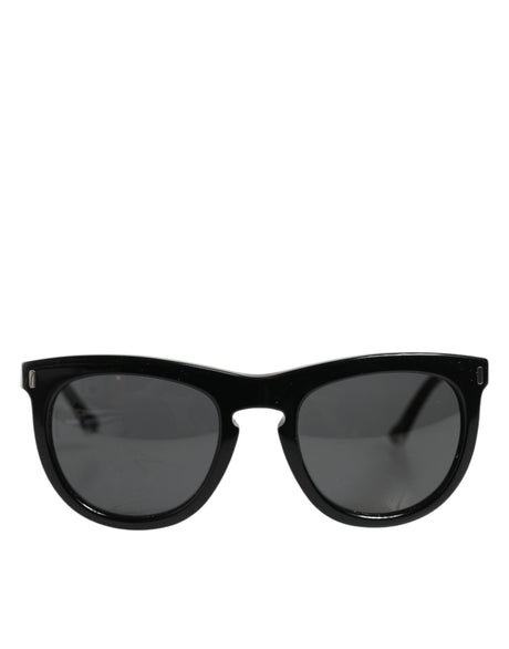 Dolce &amp; Gabbana DG4281 Sorte Runde Solbriller med Fuld Ramme