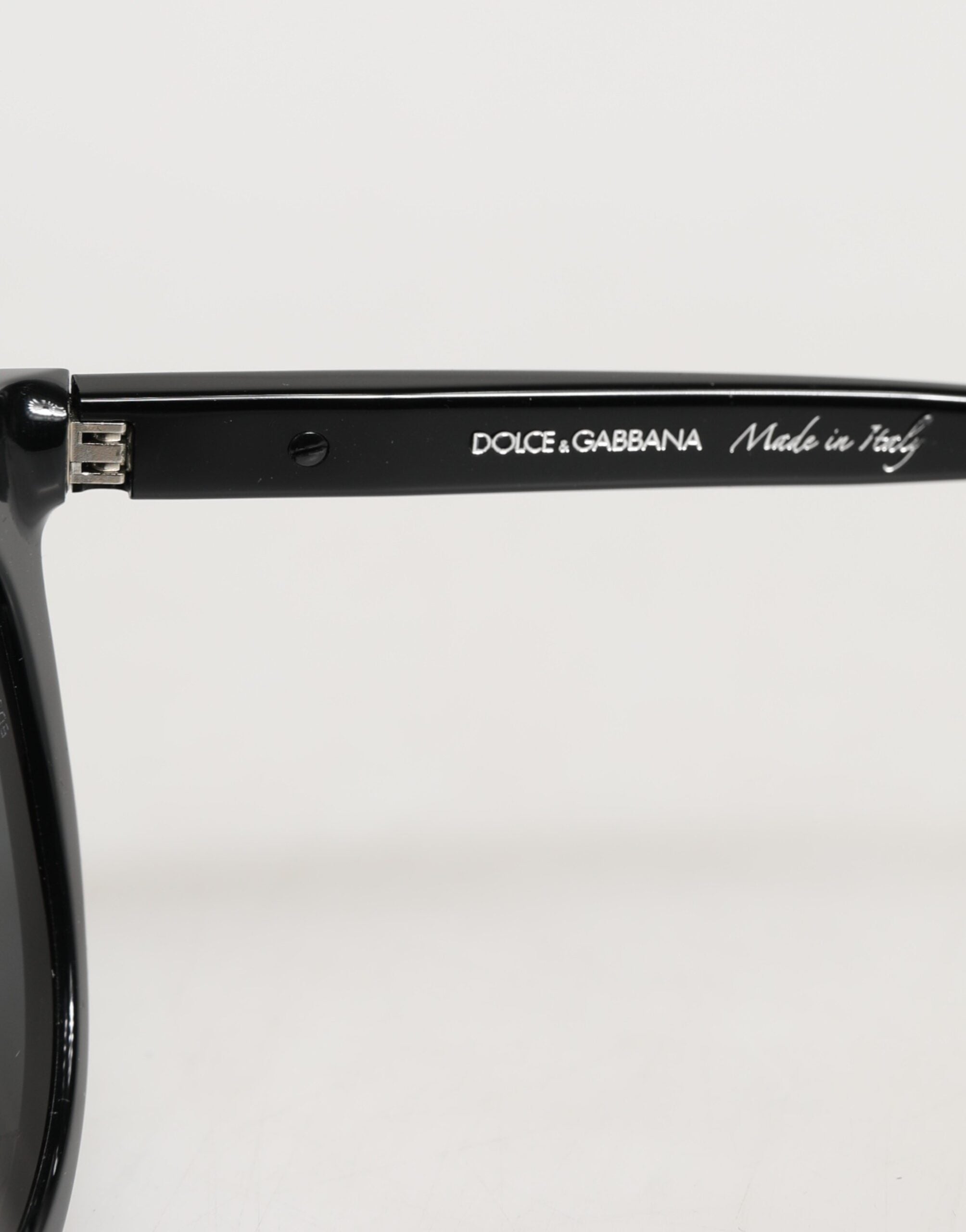 Dolce &amp; Gabbana DG4281 Sorte Runde Solbriller med Fuld Ramme