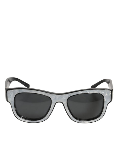 Dolce &amp; Gabbana DG4379F Perlehvide Acetat Solbriller med Stel
