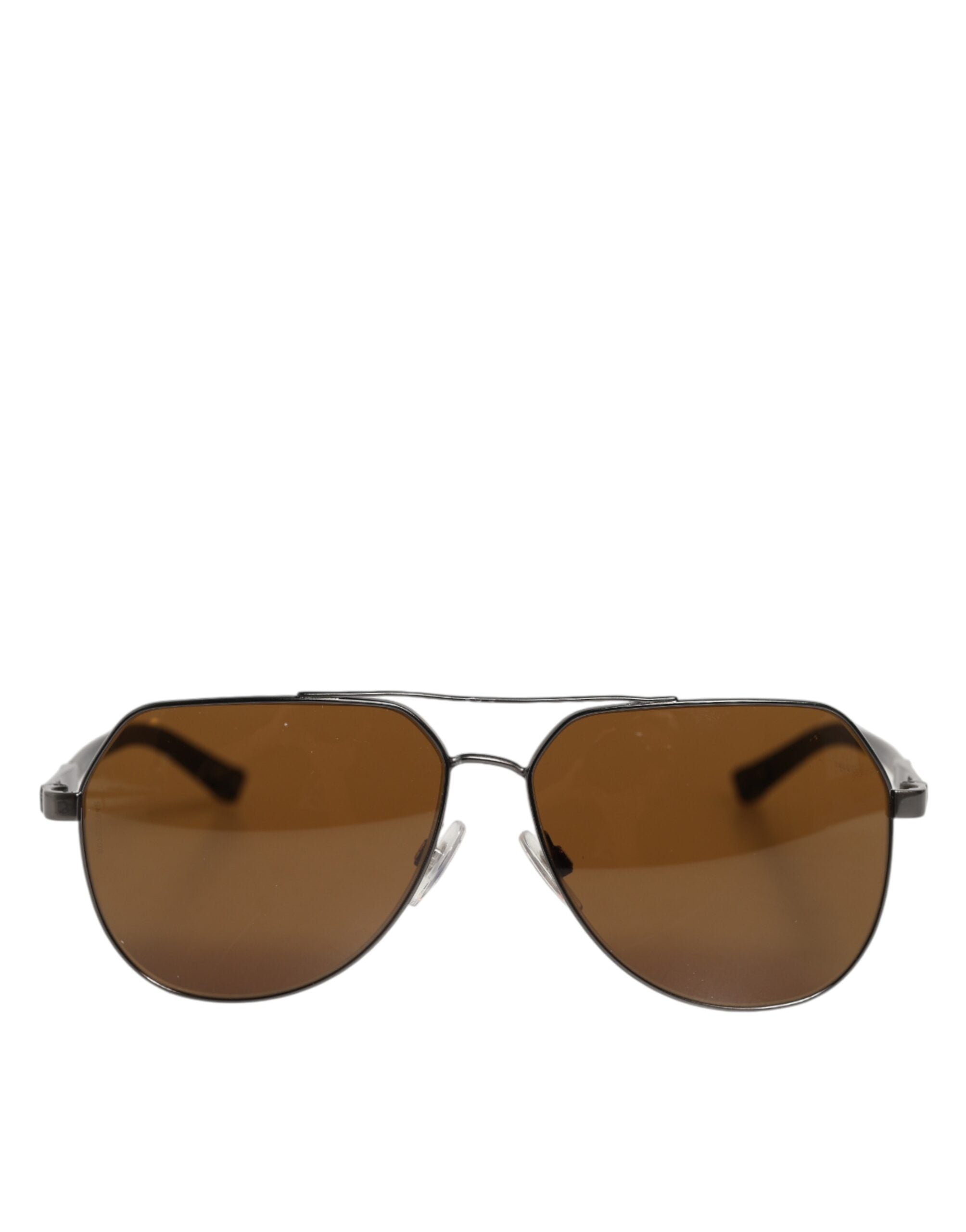 Dolce & Gabbana solbriller med sort stålstel fra Basalto-kollektionen Shades