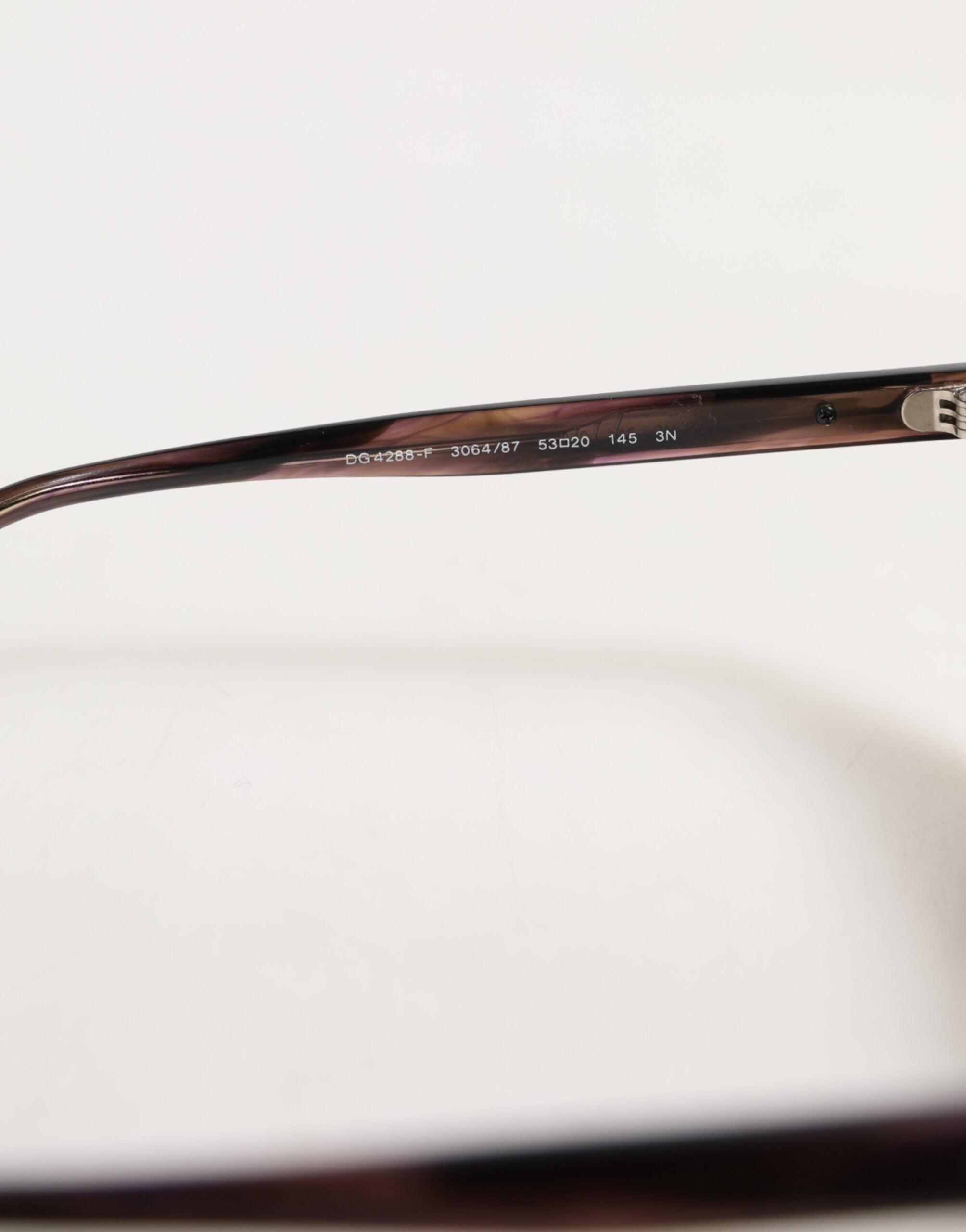 Dolce & Gabbana DG4390F Havana solbriller med fuld kant og runde glas i acetat