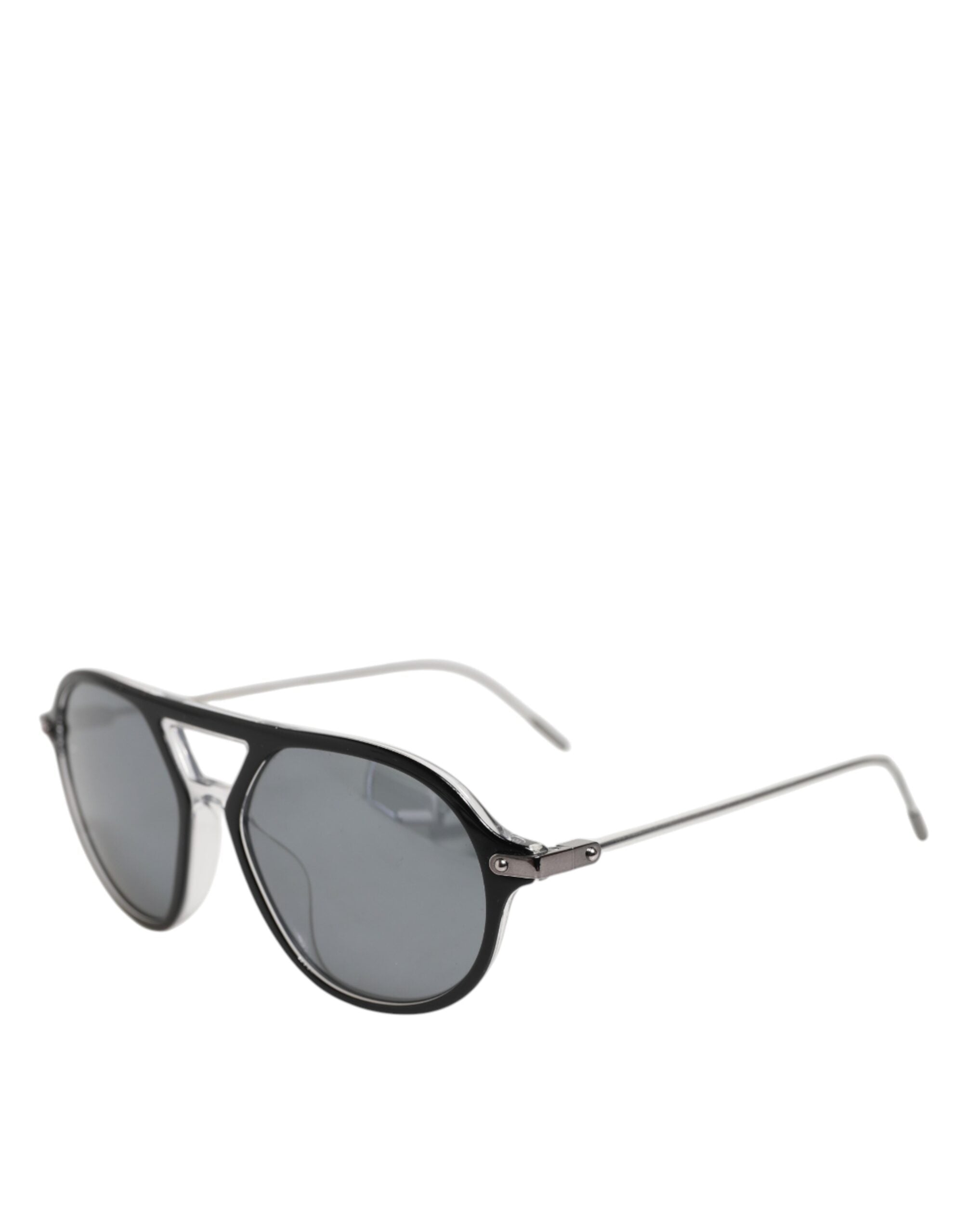 Dolce & Gabbana DG4343F Sorte Acetat Solbriller med Pilotbrille