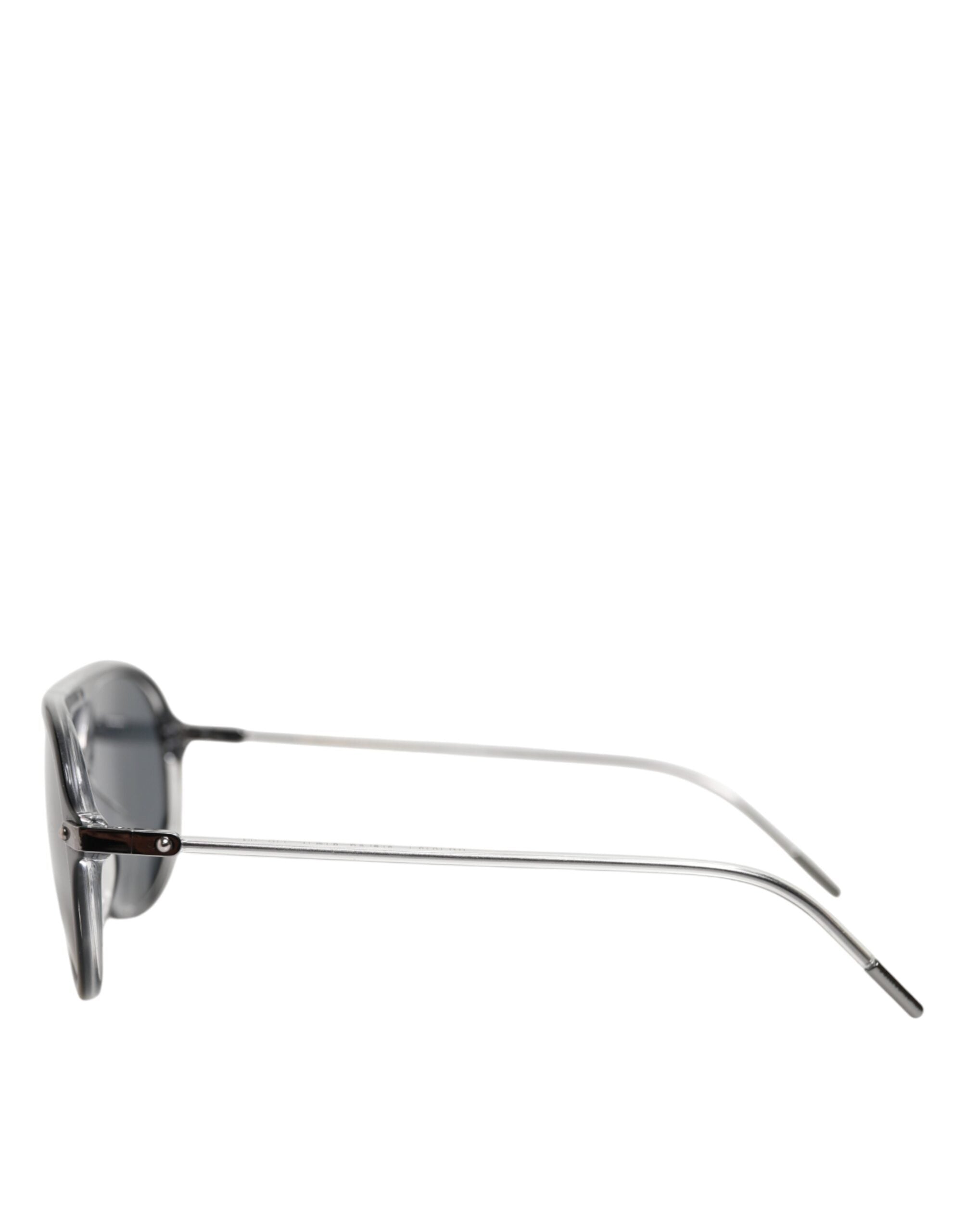 Dolce & Gabbana DG4343F Sorte Acetat Solbriller med Pilotbrille