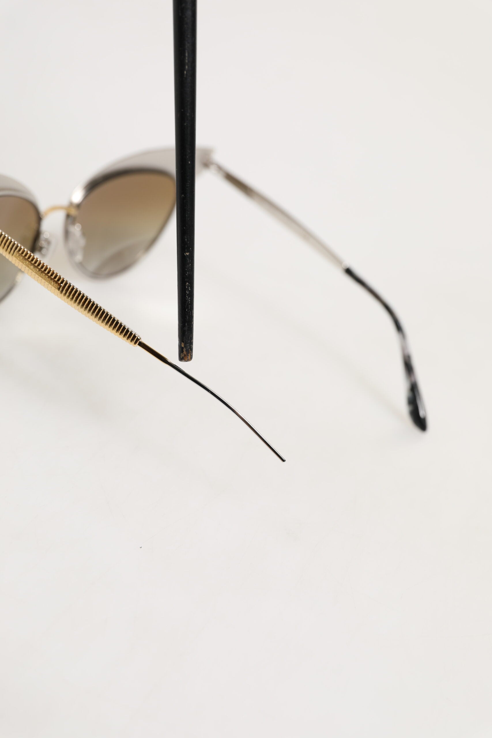 Dolce & Gabbana DG2178 Guldmetal Cat Eye Gradient Solbriller