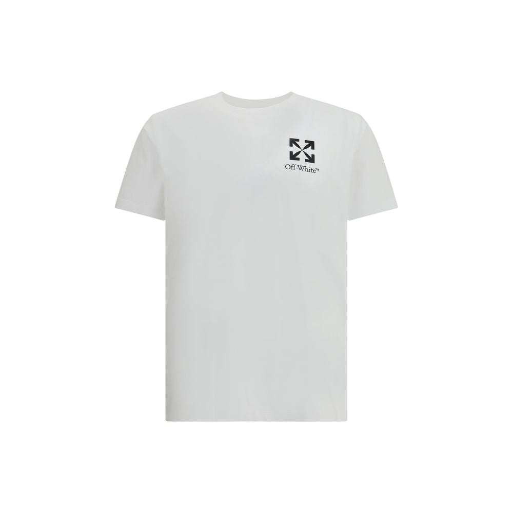 Off-white hvid bomulds-T-shirt