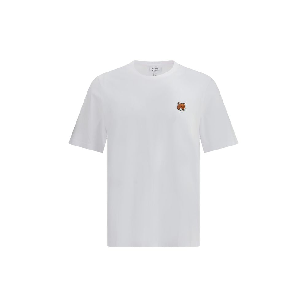 Maison Kitsuné Hvid Bomulds T-shirt