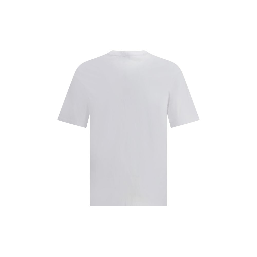 Maison Kitsuné Hvid Bomulds T-shirt