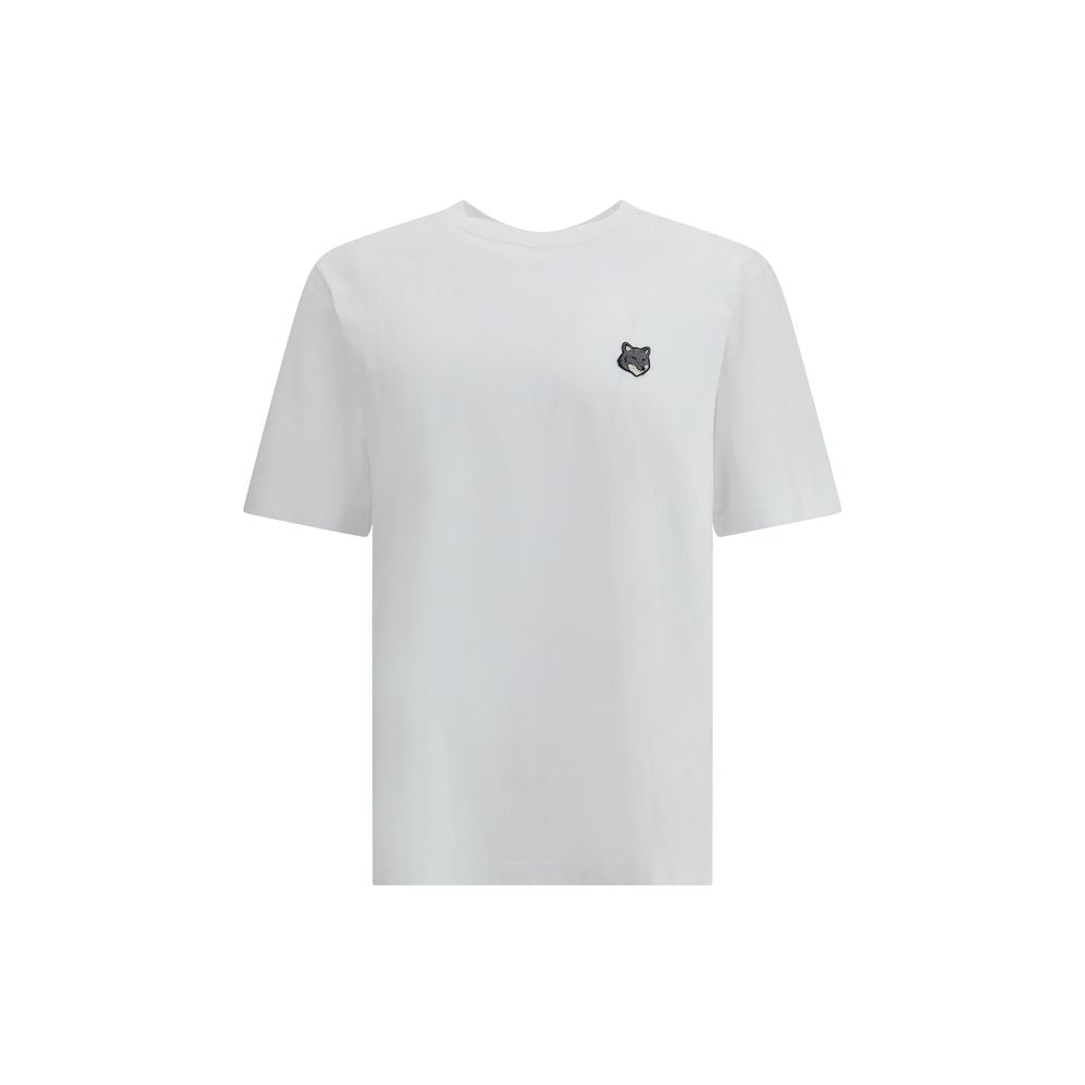 Maison Kitsuné Hvid Bomulds T-shirt