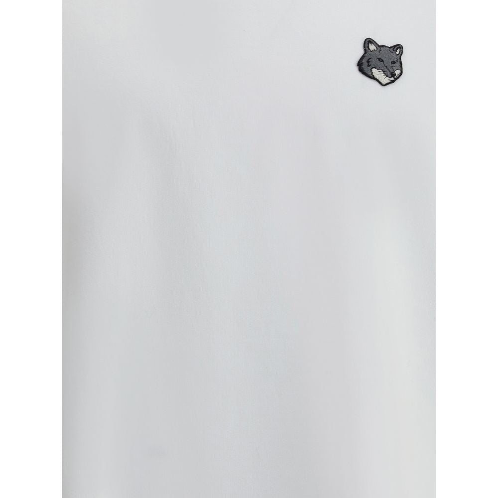 Maison Kitsuné Hvid Bomulds T-shirt