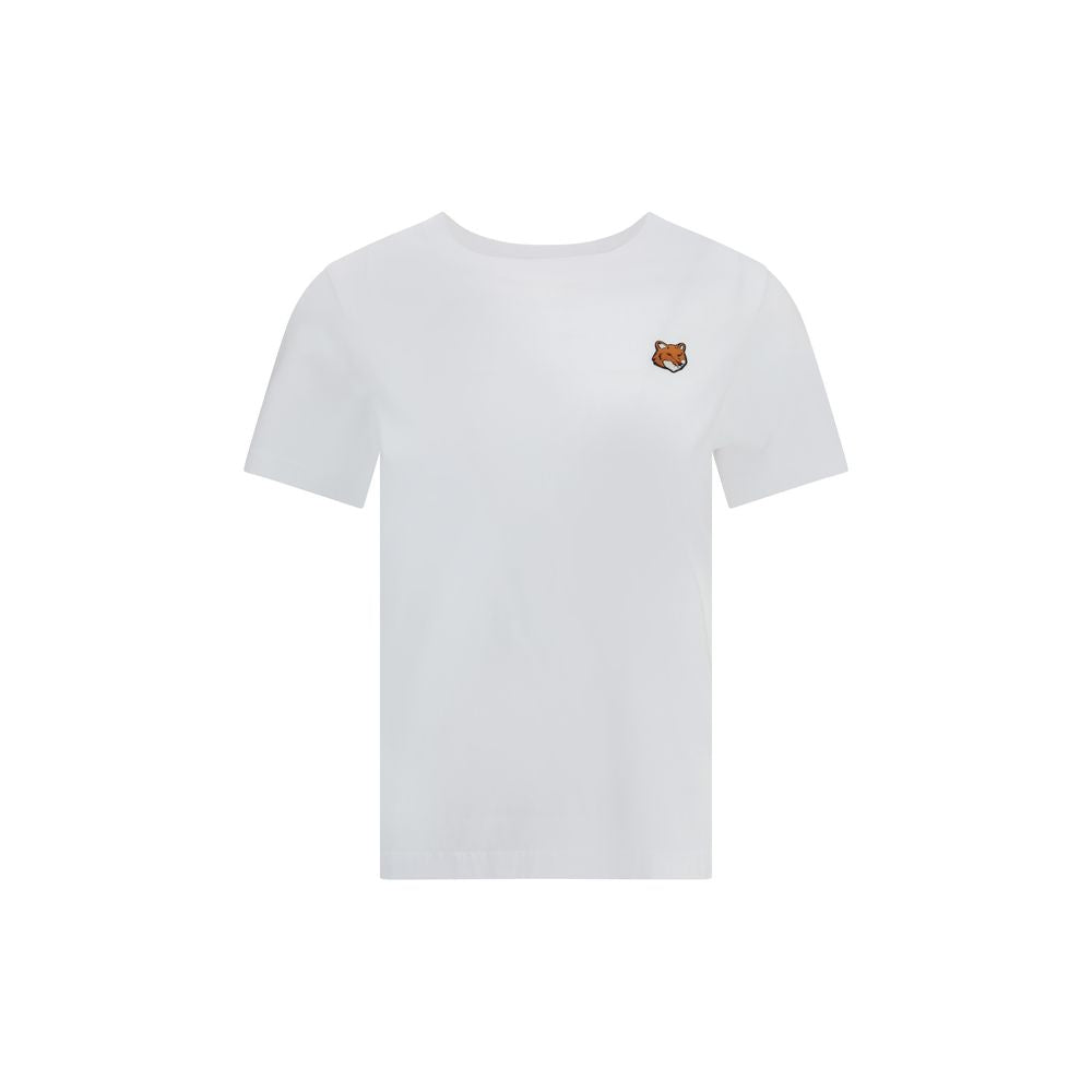 Maison Kitsuné Hvid Bomulds T-shirt