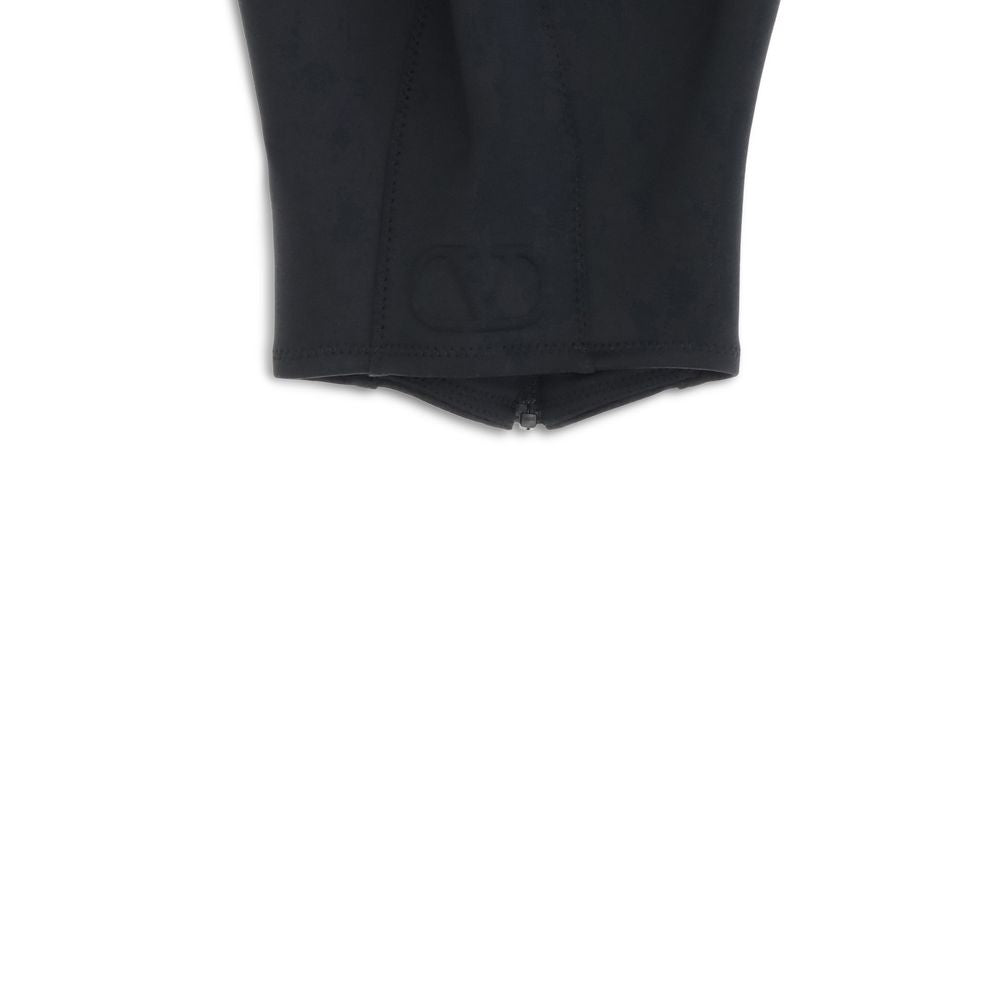 Valentino Garavani Sort Polyester Kasket (Baseballkasket)