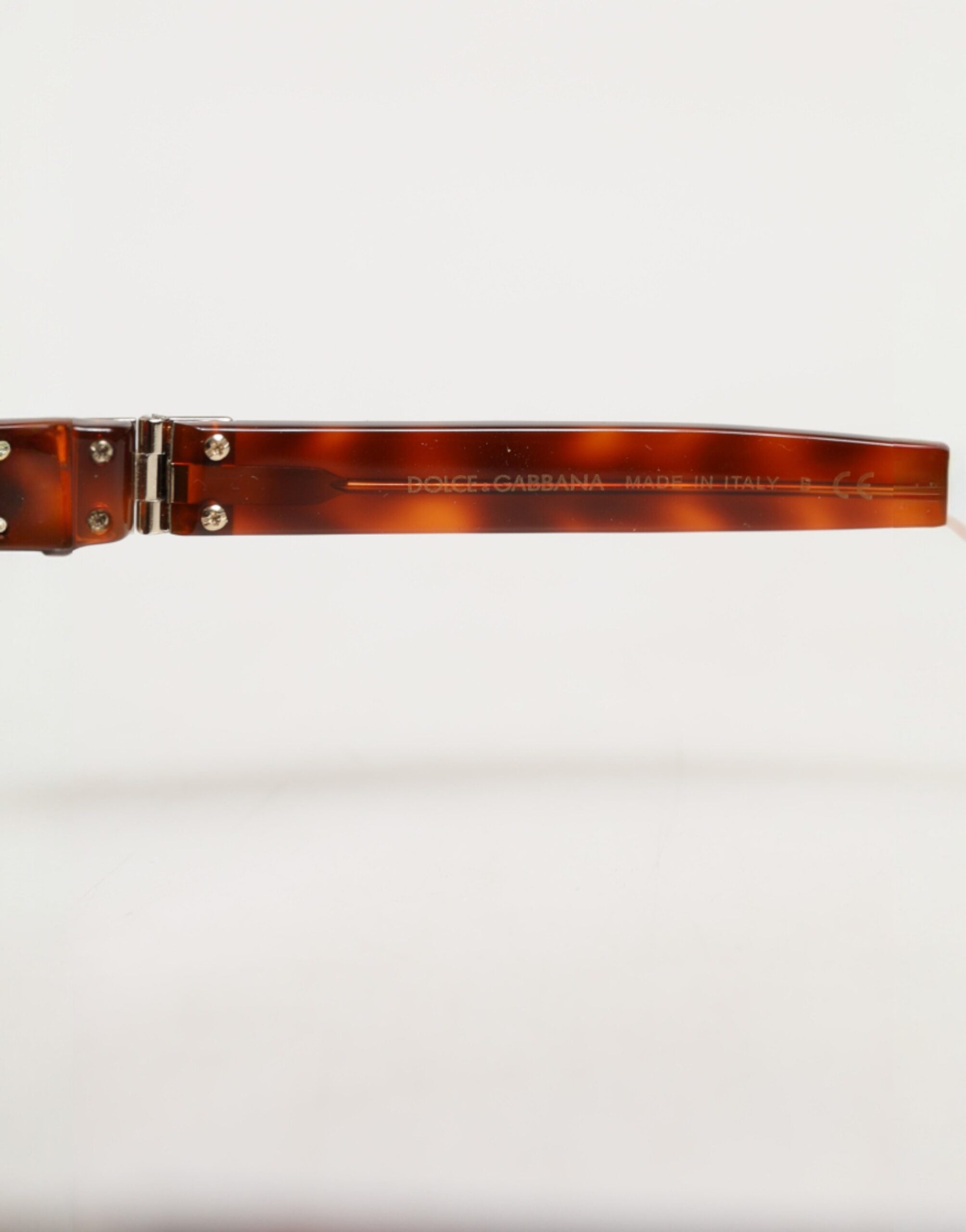 Dolce & Gabbana DG4313F Brune Skildpaddeskjoldssolbriller med Pilotstel