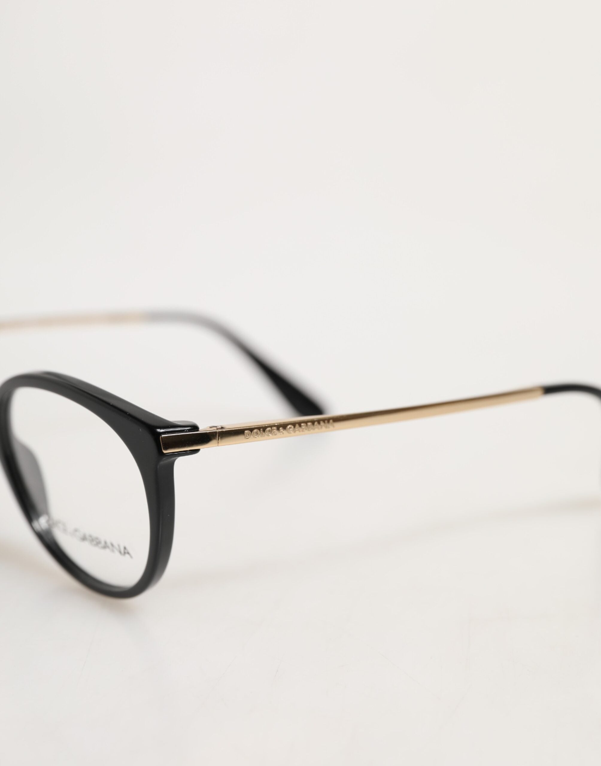 Dolce & Gabbana sorte acetat cat eye-briller med læseglas