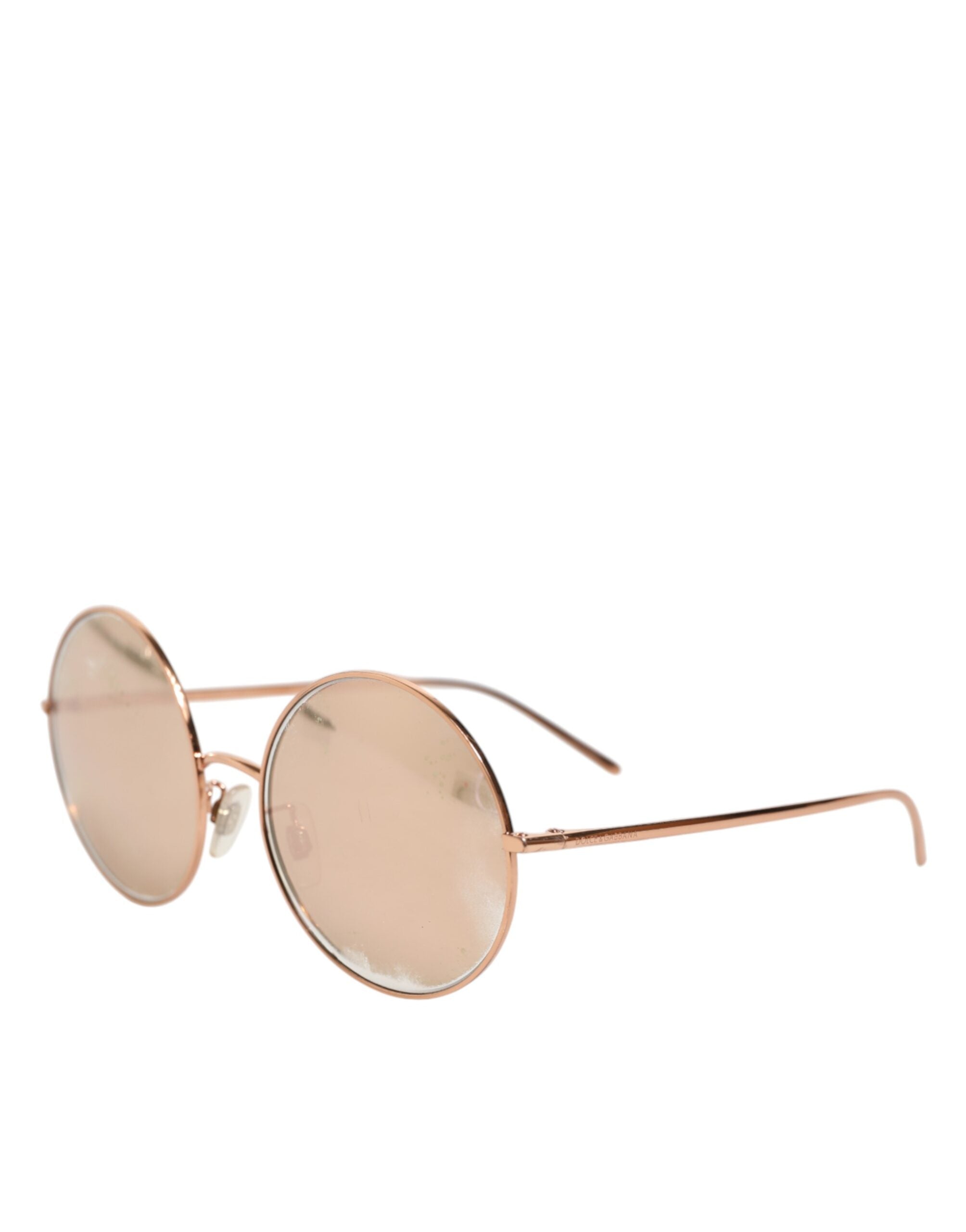 Dolce &amp; Gabbana DG2215K Guldmetal Runde Solbriller