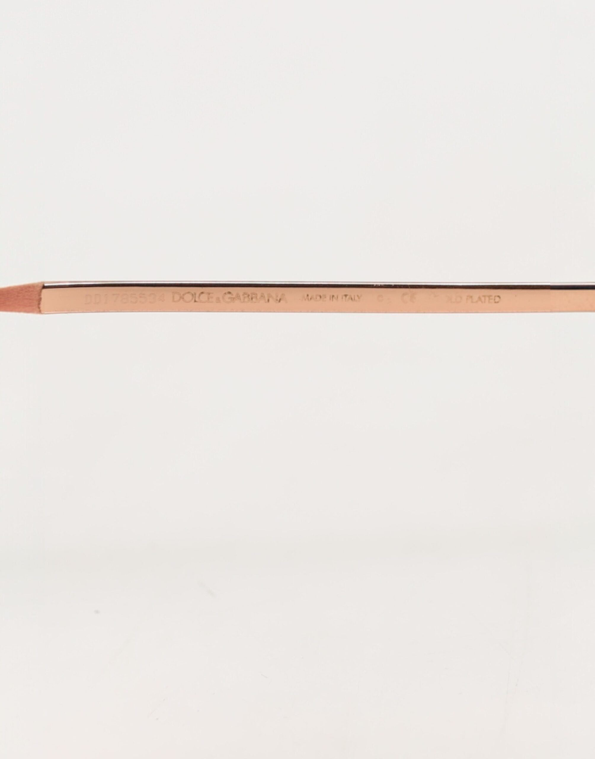 Dolce & Gabbana DG2215K Guldmetal Runde Solbriller