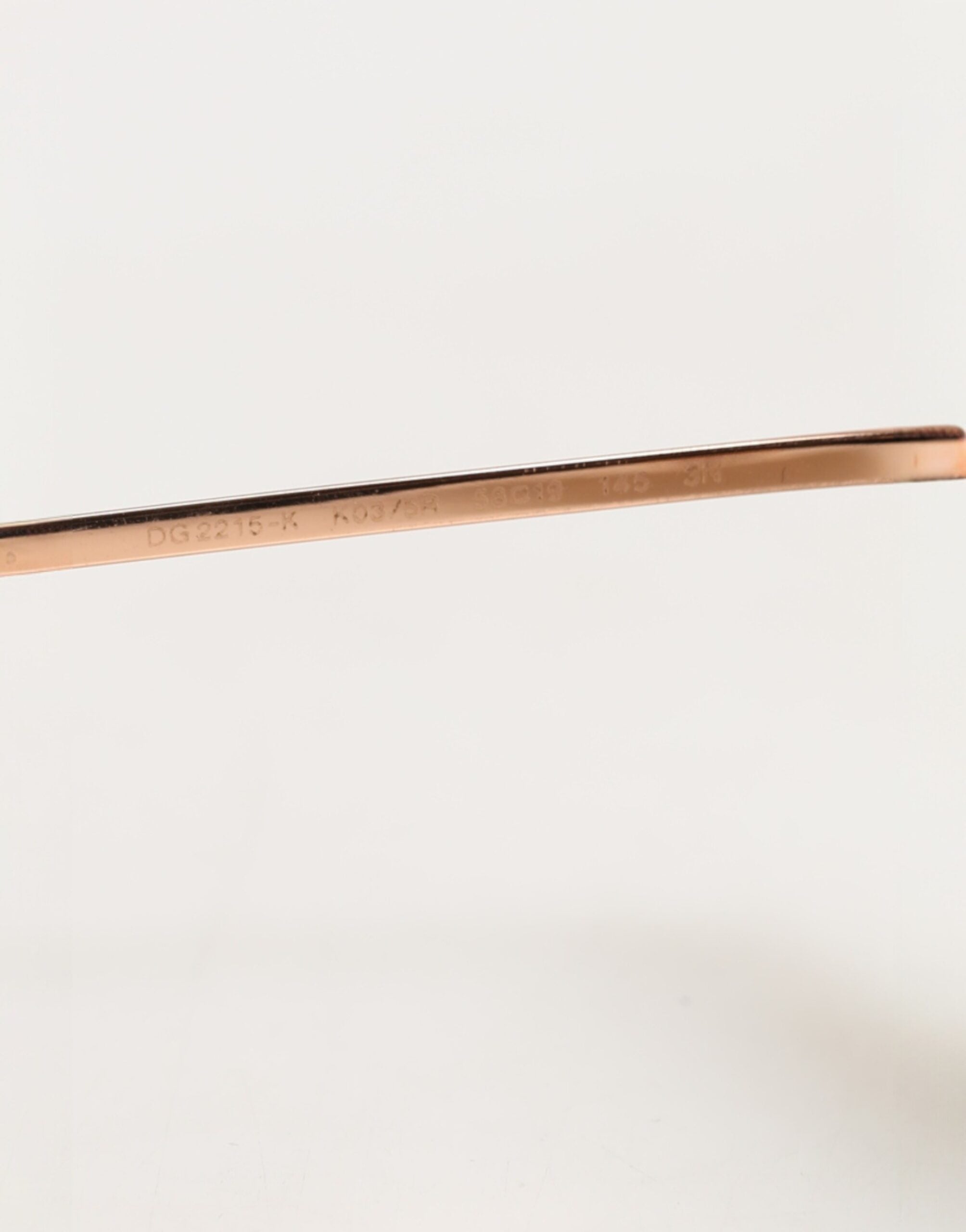 Dolce & Gabbana DG2215K Guldmetal Runde Solbriller