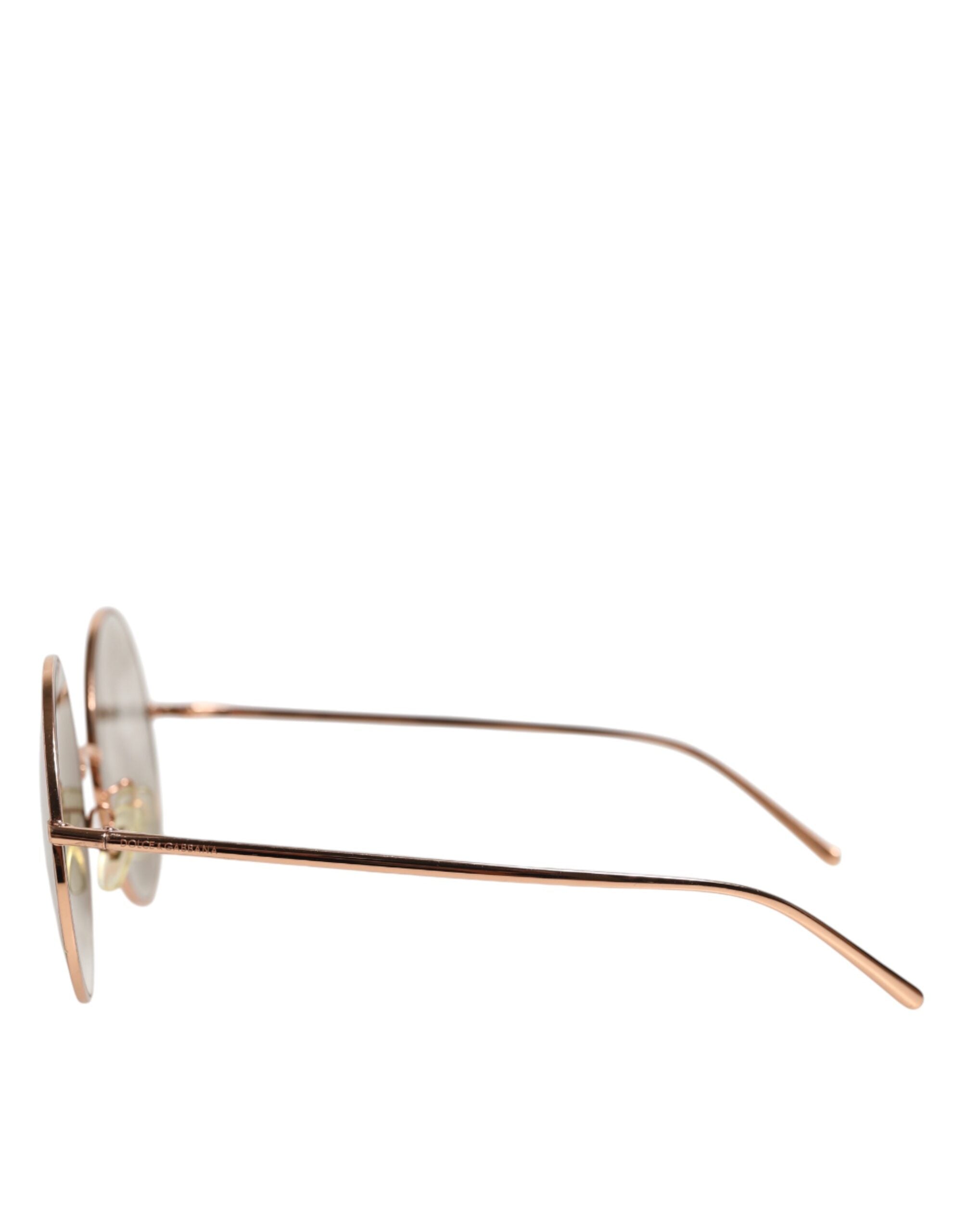 Dolce &amp; Gabbana DG2215K Guldmetal Runde Solbriller