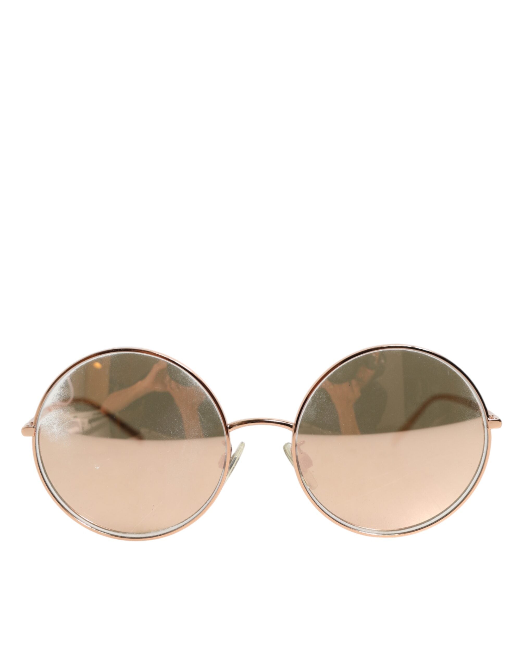 Dolce &amp; Gabbana DG2215K Guldmetal Runde Solbriller