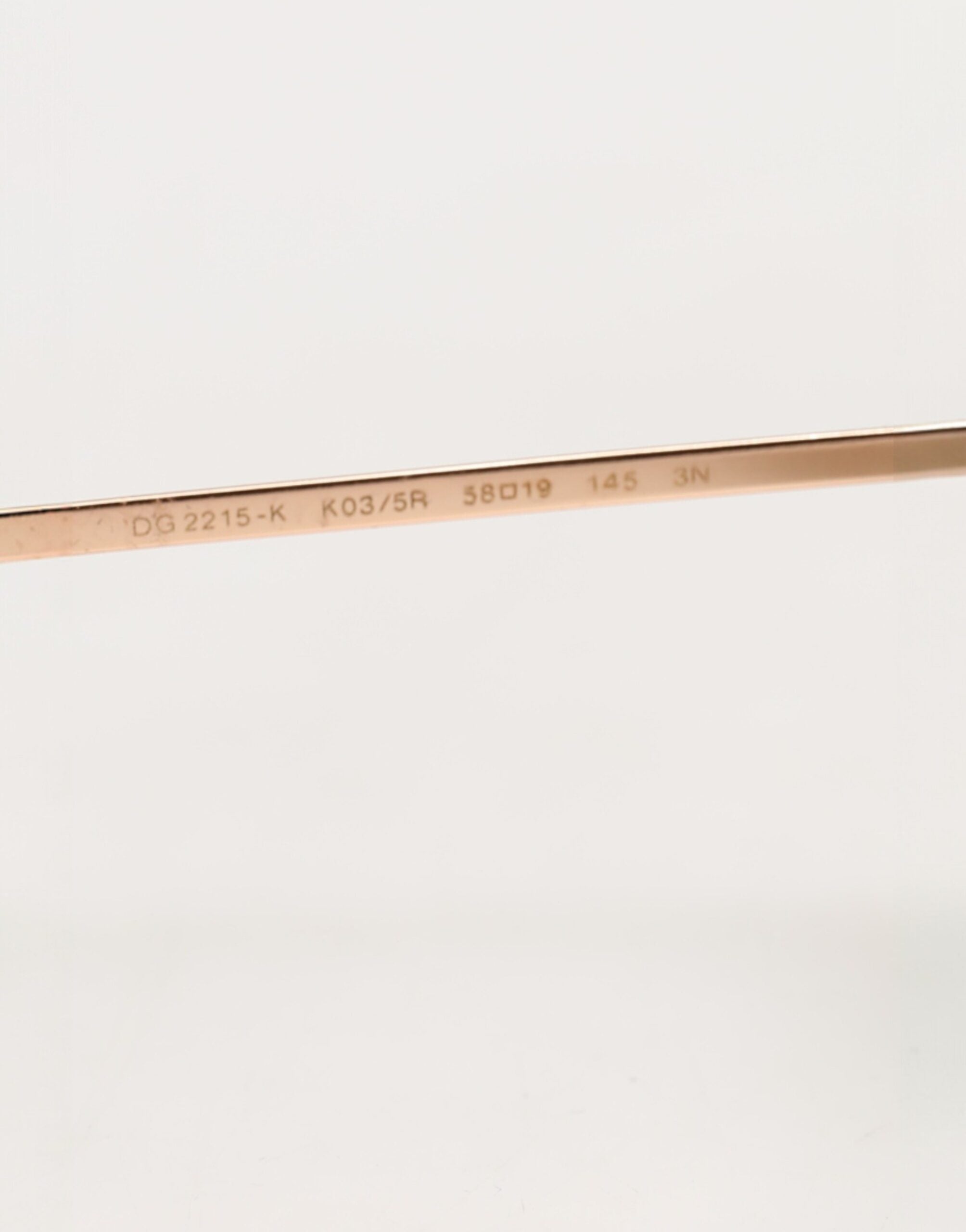 Dolce & Gabbana DG2215K Guldmetal Runde Solbriller