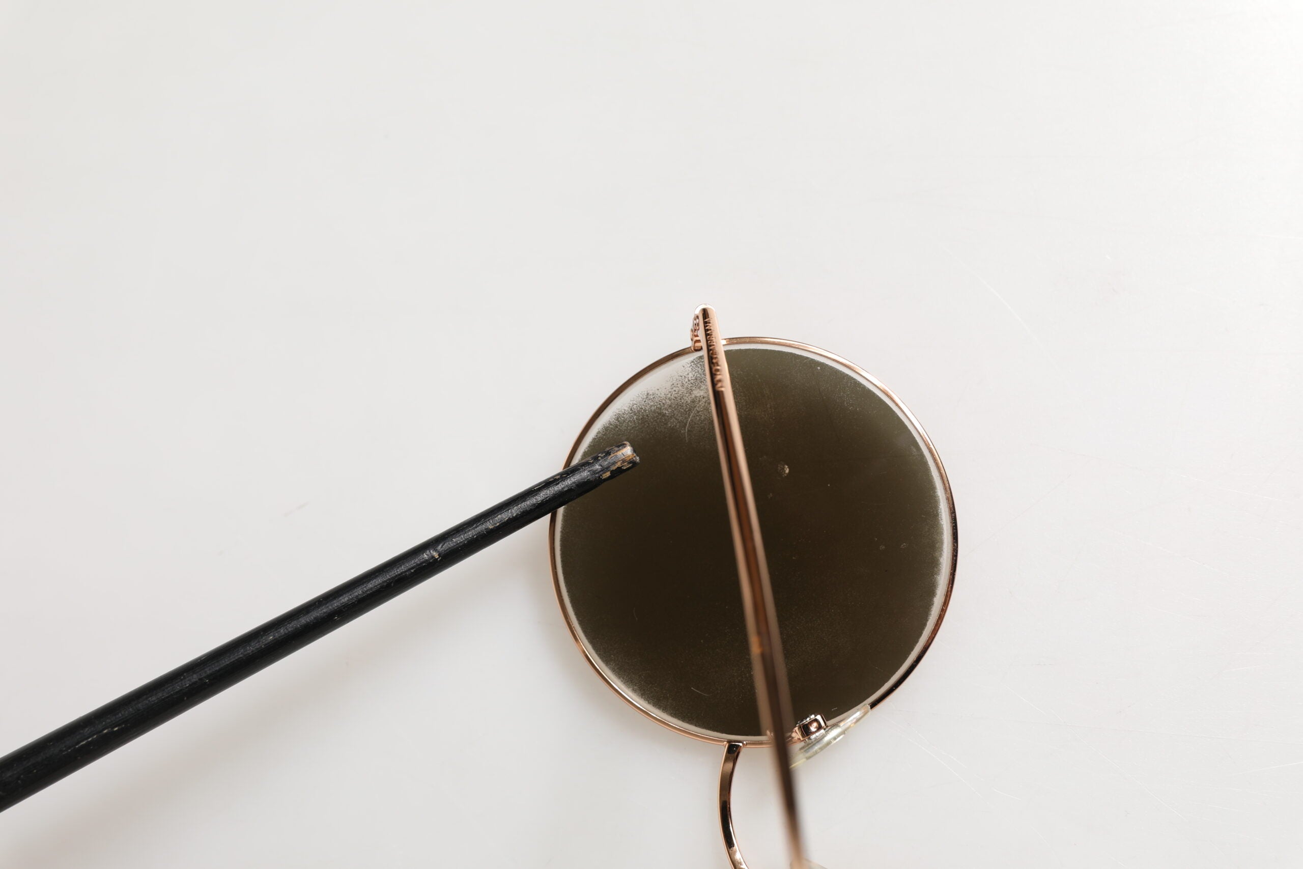 Dolce & Gabbana DG2215K Guldmetal Runde Solbriller