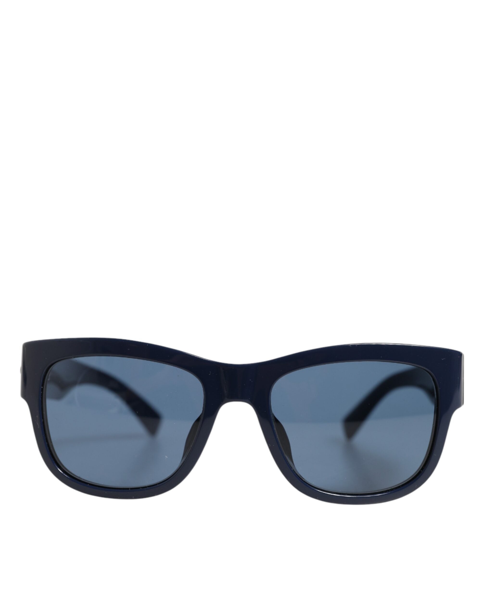 Dolce &amp; Gabbana solbriller med blå acetatstel og polariserede glas