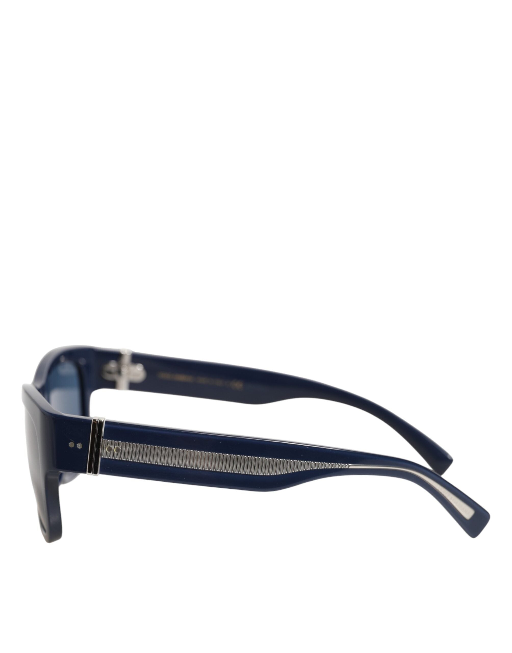 Dolce &amp; Gabbana solbriller med blå acetatstel og polariserede glas