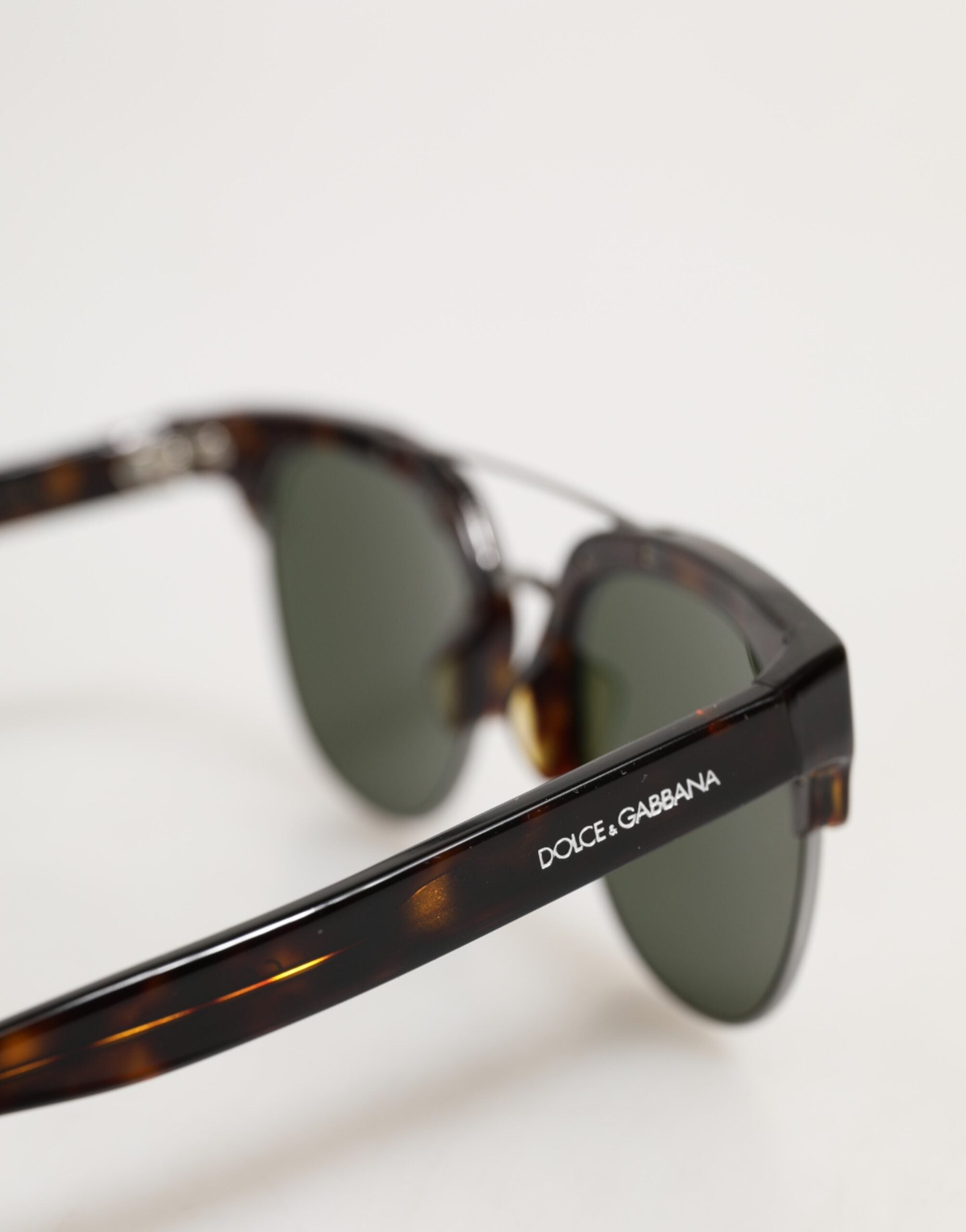 Dolce & Gabbana DG4317F Brune Skildpaddeskjoldssolbriller med Pilotstel