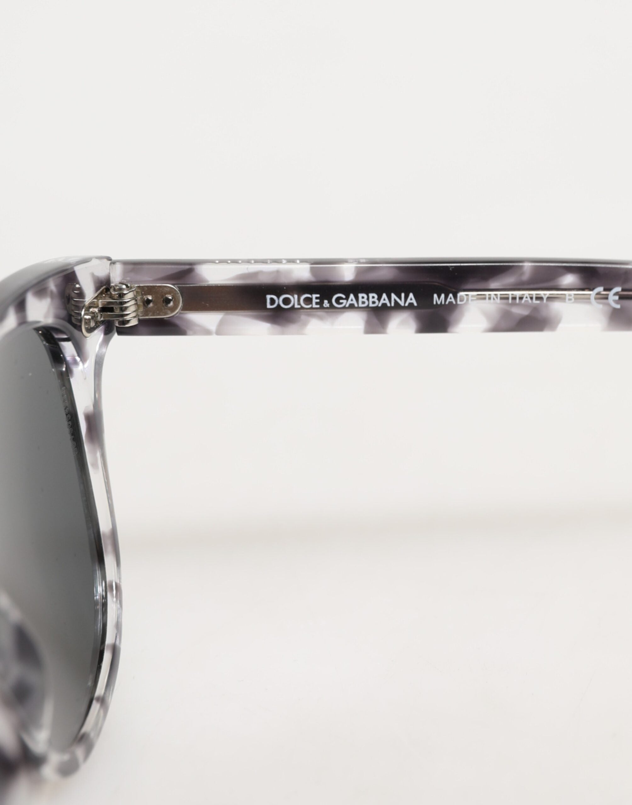 Dolce & Gabbana DG4254 Havana solbriller med klare sorte tonede glas