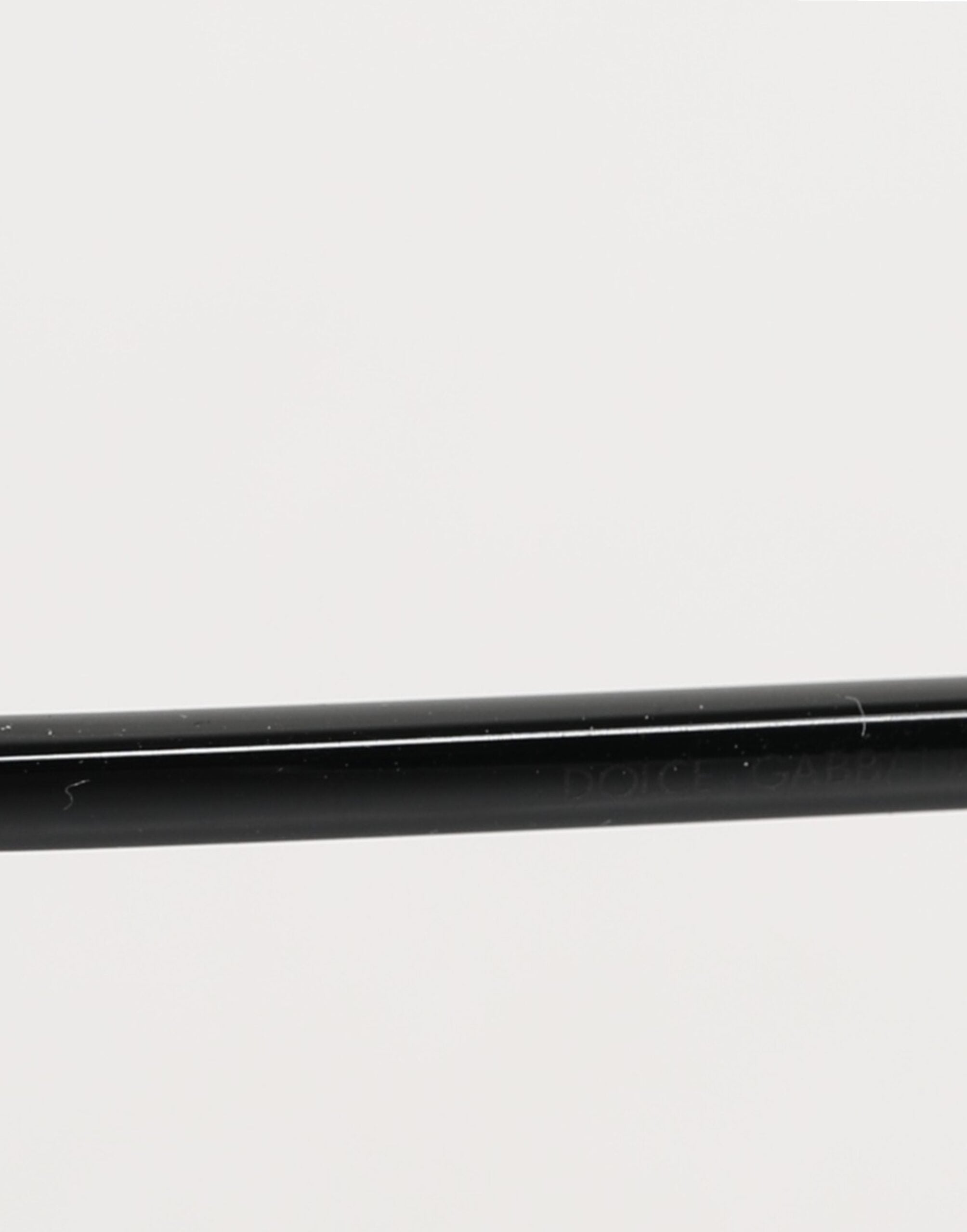 Dolce & Gabbana Sorte Metalstel Firkantede Glas Solbriller