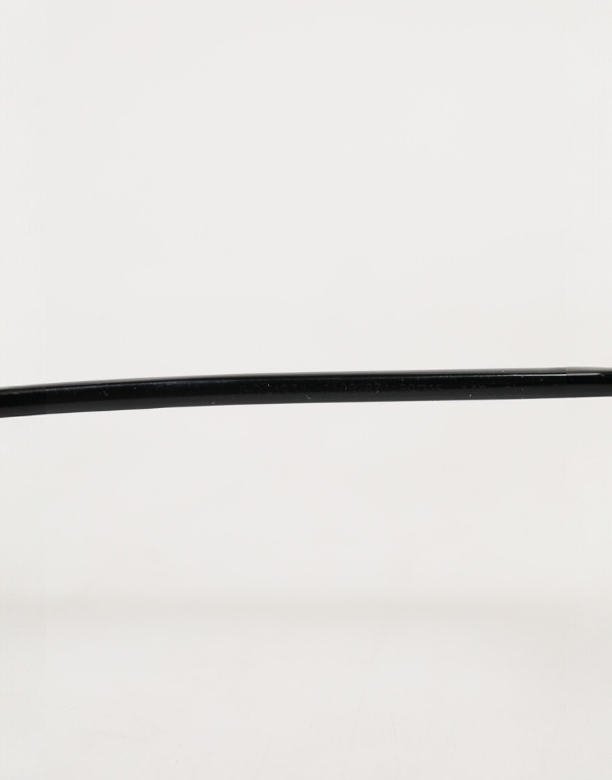 Dolce & Gabbana Sorte Metalstel Firkantede Glas Solbriller